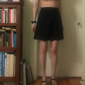 black american apparel skater skirt